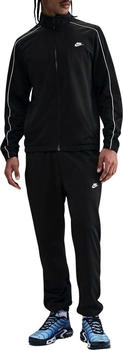 Nike Sportswear Club Poly-Strick-Trainingsanzug schwarz