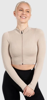 Smilodox Trainingsjacke Slim Zeya beige
