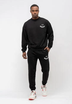 Tom Barron Trainingsanzug-Set Happy Oversize Stickerei