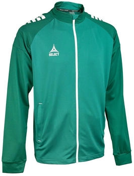 SELECT Polyesterjacke grün weiß