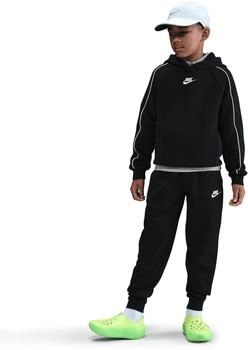 Nike Jogginganzug 'CLUB FLC' schwarz weiß