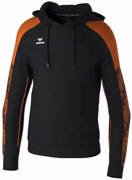 Erima EVO STAR Kapuzensweat Kinder schwarz orange