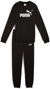 Puma Jogginganzug 'ESS No 1' schwarz weiß