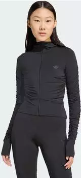 Adidas Track Top mit Rüschen black (JW2807)