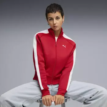 Puma T7 ALWAYS ON Kurze Trainingsjacke Damen red (629796_11)
