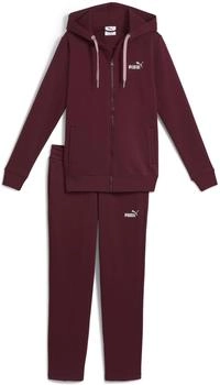 Puma Metallisch Jogginganzug mit Kapuze Damen red (688161_96)