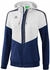Erima Squad Tracktop Jacke mit Kapuze (1032021) grau/weiß