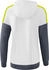 Erima Squad Tracktop Jacke mit Kapuze (1032021) grau/weiß