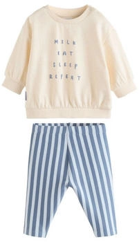Next Set creme/royalblau/hellblau