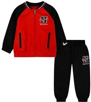 Nike Sportswear Trainingsanzug Kinder (66L769-023) orange/schwarz