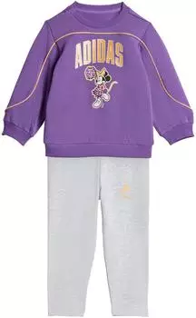Adidas DISNEY MINNIE MAUS JOGGINGANZUG SET Active Purple / Semi Ice Tangerine (JZ3548)