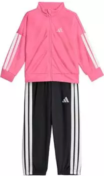 Adidas Essentials CLIMACOOL Kids Trainingsanzug Pink Fusion / White / White (KB9573)