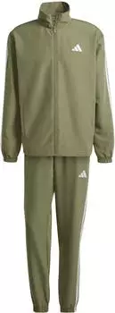 Adidas 3-STREIFEN WOVEN TRAININGSANZUG Olive Strata (JI8850)