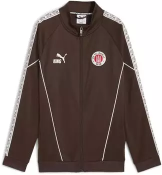 Puma FC St. Pauli KING Anthem Jacke Teenager Kleidung Braun - Brown (783604_01)
