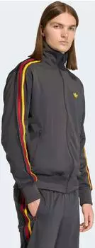 Adidas FIREBIRD TRACK TOP Utility Black / Collegiate Gold / Team Power Red 2 / Black (KD3842)
