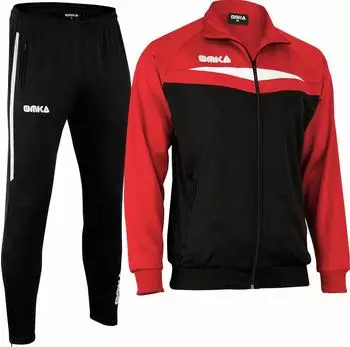 OMKA Trainingsanzug Regular Fit rot