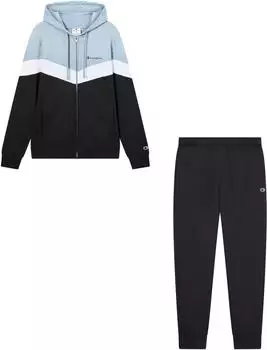 Champion Legacy Jogginganzug hellblau/schwarz/weiß