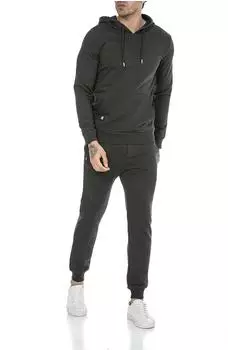 Redbridge College Jacke mit Kapuze Doppelverschluss khaki