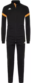 Kappa Dalcito Trainingsanzug (321E1IW) schwarz/naranja