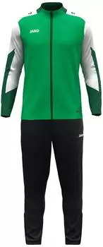 JAKO Dynamic Polyesteranzug (M9170) grün/weiß/dunkelgrün