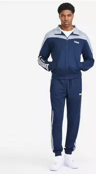 Lonsdale Caunton Trainingsanzug regular fit (117748) dark navy/blue/white