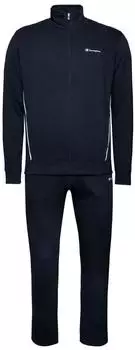 Champion Powerblend Terry AC Small Logo Trainingsanzug (218678) dunkelblau