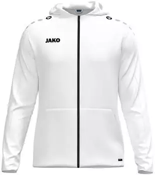 JAKO One Kapuzenjacke Regular Fit (6800) wei&szlig;