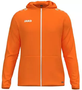 JAKO One Kapuzenjacke Regular Fit (6800-350) neonorange