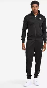 Lonsdale Lowick Trainingsanzug normale Passform (117901) schwarz/weiß