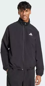 Adidas Essential Windbreaker mit kleinem Logo black (JM1772)