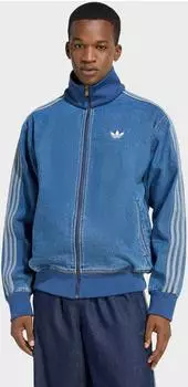 Adidas ADICOLOR FIREBIRD ORIGINALS JACKE AUS JEANSSTOFF Blue Denim (KD1517)