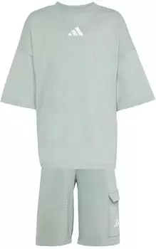 Adidas TIRO_NSTER T-SHIRT SET Blush Pink / White (KE2664)