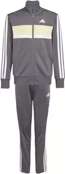 Adidas Essentials Tiberio Trainingsanzug Kinder dunkelgrau