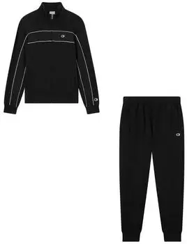 Champion Trainingsanzug Großes Logo (54590862) schwarz