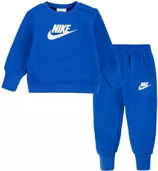 Nike Sportswear Trainingsanzug Kinder (FD3067) royalblau/wei&szlig;