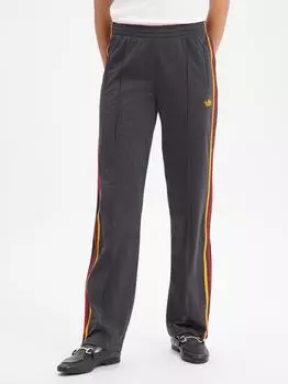 Adidas Damen Firebird Loose Trainingshose utility black/collegiate gold/team power red