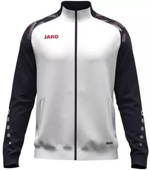 JAKO Performance Jacke (9326-039) wei&szlig;/marine/rot
