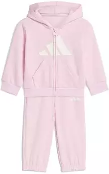 Adidas Essentials Trainingsanzug (KB9646) clear pink/white/white