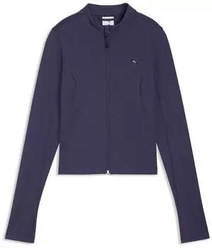 Puma Tech Sense Slim Trainingsjacke deep plum purple