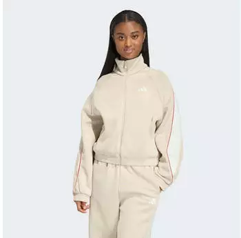 Adidas Stadium TT Trainingsjacke crystal linen/sanftes weiß/purrub