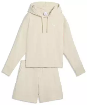 Puma Relaxed 5'' French Terry Shorts (691901-87) alpine snow