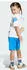 Adidas MARVEL AVENGERS T-SHIRT SET Off White / Ray Blue (JZ3573)