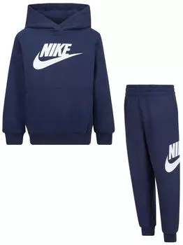 Nike Club Fleece Trainingsanzug Set (66L135-U90) midnight navy