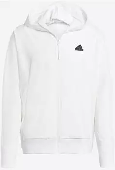 Adidas Man Z.N.E. Woven Hooded Jacket (IN1843) wei&szlig;