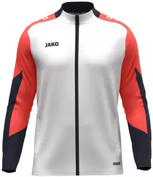 JAKO Dynamic Jacke (9370) wei&szlig;/coral/marine
