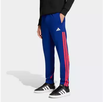 Adidas House of Tiro Colors Of Sporthose, Hoher Bund, Weites Bein (KD3433) mystery ink/pure ruby/white