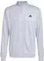 Adidas Workout Essentials All-Set 3-Stripes Knit Track Top (KC5293) halo silber/schwarz