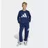 Adidas J BL FL JOG 240 Trainingsanzug (2-tlg) dunkelblau/weiß