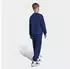 Adidas J BL FL JOG 240 Trainingsanzug (2-tlg) dunkelblau/weiß