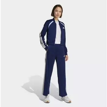 Adidas Teamsport TS Trainingsanzug, schmale Passform (KUB97) dunkelblau/wei&szlig;